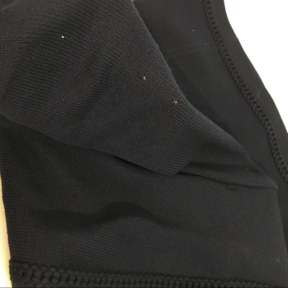 St. John collection navy knit skirt jacket set - Picture 6 of 8